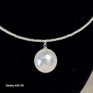 Pearl Choker / Pendant Necklace